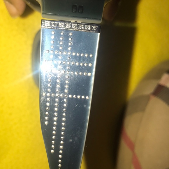 Authentic Blue Burberry Sunglasses main image 4
